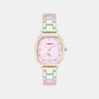 Fria Women Quartz Purple Dial Analog Watch Ceramic TWEL31200