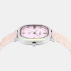 Fria Women Quartz Purple Dial Analog Watch Ceramic TWEL31200
