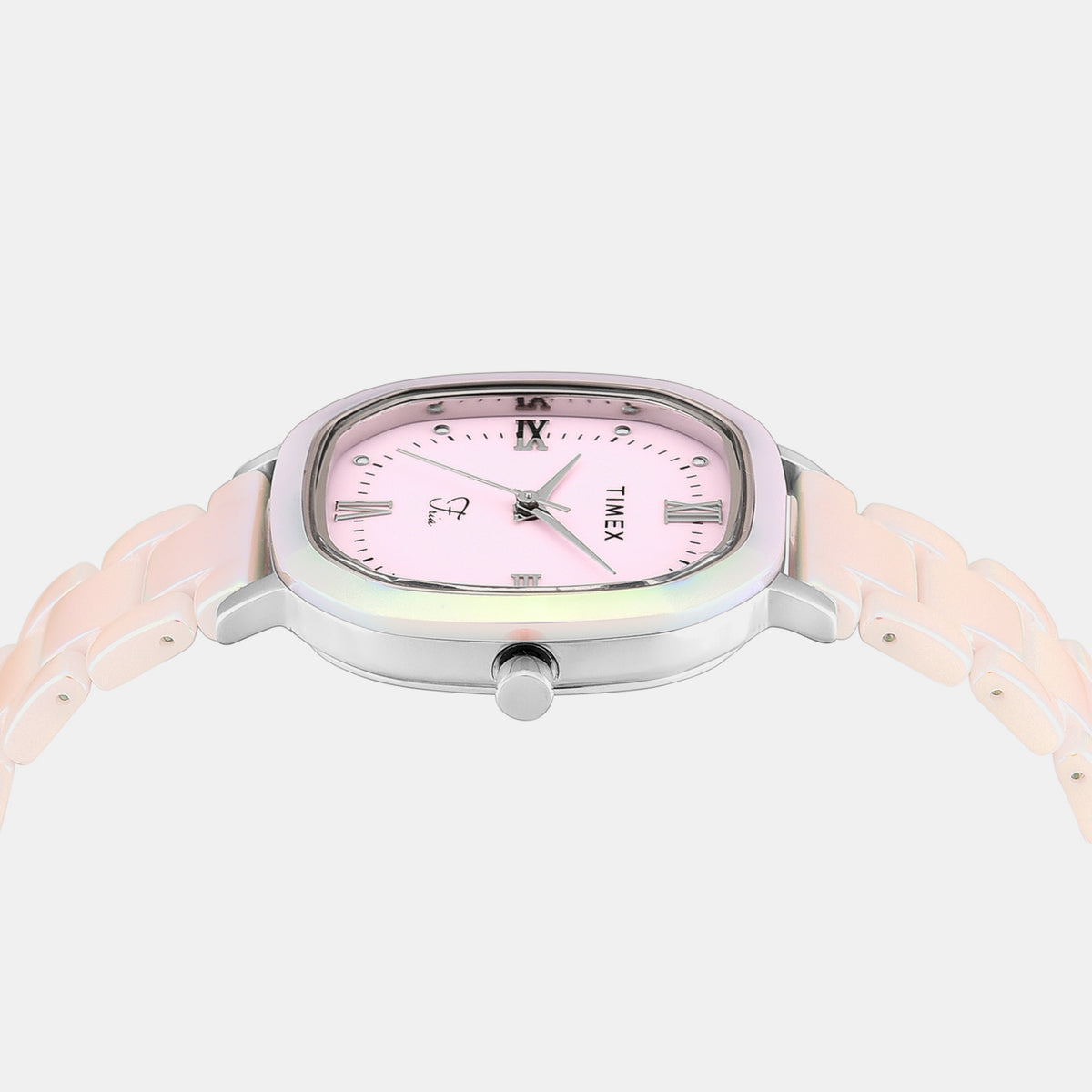 Fria Women Quartz Purple Dial Analog Watch Ceramic TWEL31200