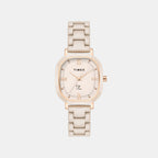 Fria Women Quartz Brown Dial Analog Ceramic Watch TWEL31202