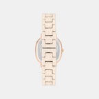 Fria Women Quartz Brown Dial Analog Ceramic Watch TWEL31202