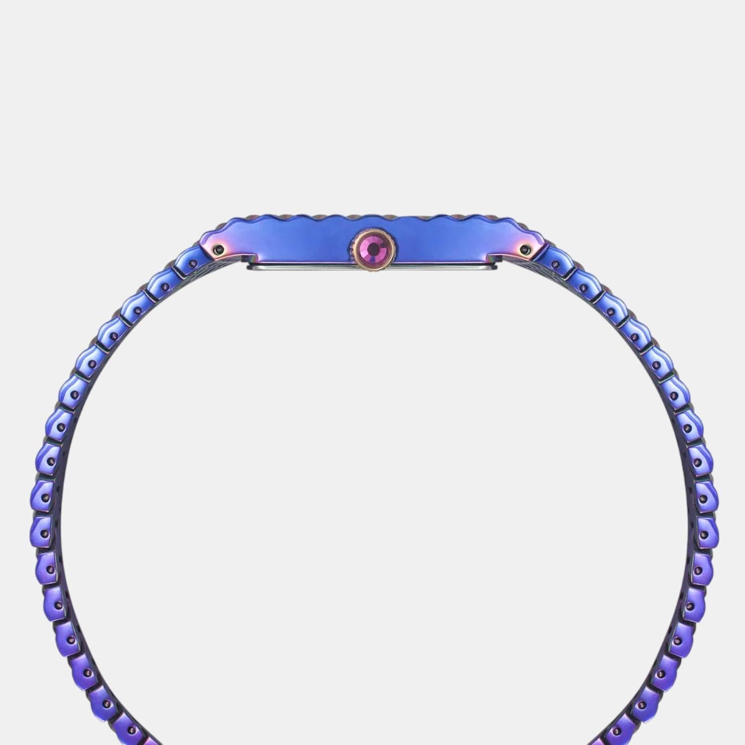 Fria Women Quartz Mother Of Pearl Dial Analog Stainless Steel Watch TWEL77704