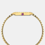 Fria Women Quartz Mother Of Pearl Dial Analog Stainless Steel Watch TWEL77706