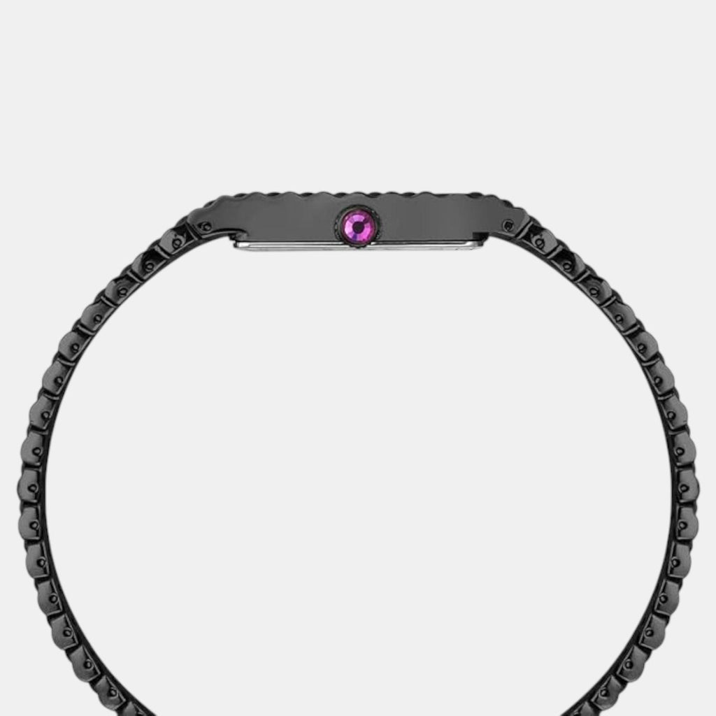 Fria Women Quartz Magenta Dial Analog Stainless Steel Watch TWEL77707