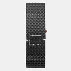 Fria Women Quartz Black Dial Analog Stainless Steel Watch TWEL77708