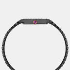 Fria Women Quartz Black Dial Analog Stainless Steel Watch TWEL77708