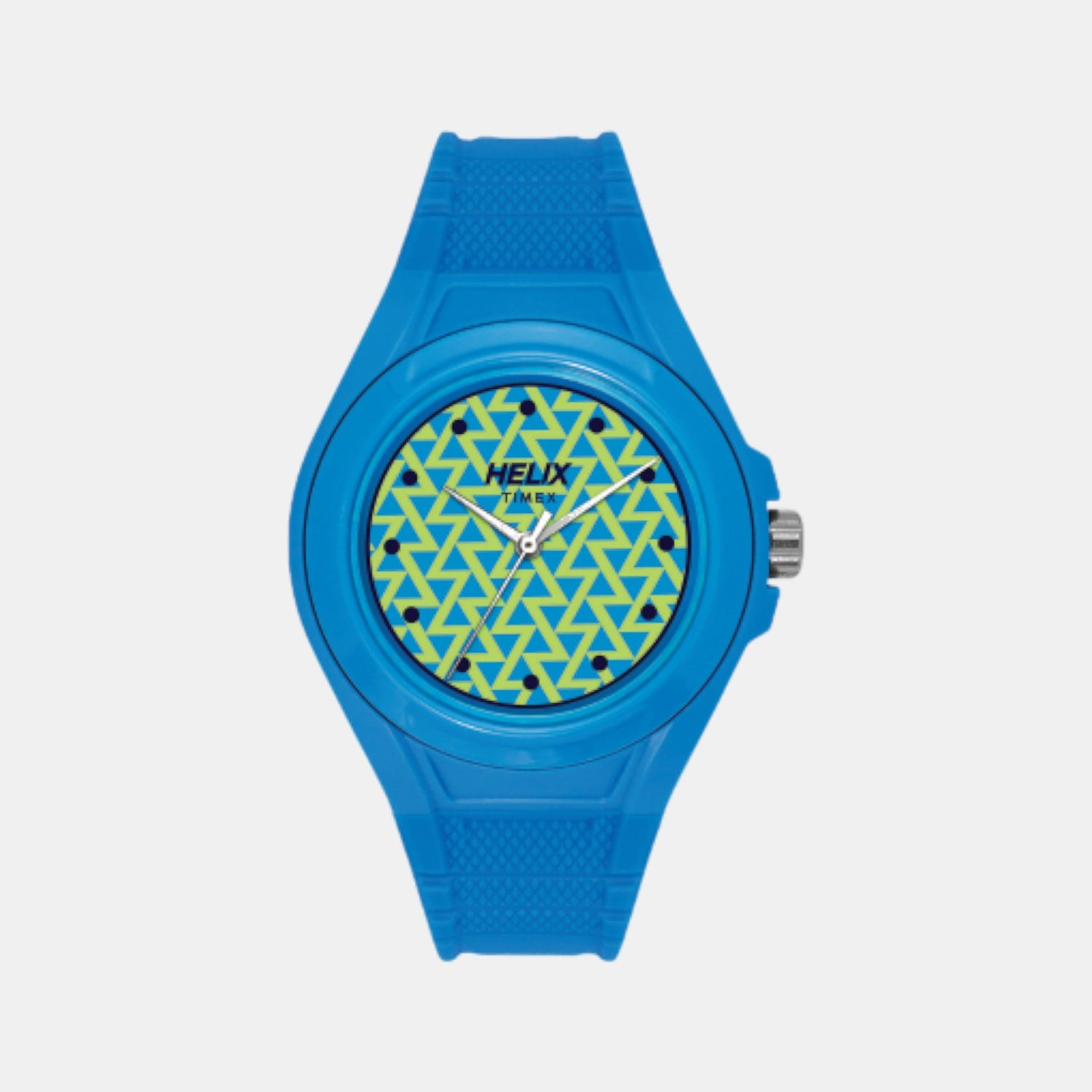 Women Quartz Blue Dial Analog Resin Watch TWESK0602T