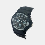 Men Quartz Grey Dial Analog-Digital Resin Watch TWESK4500T