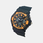 Men Quartz Black Dial Analog-Digital Resin Watch TWESK4501T