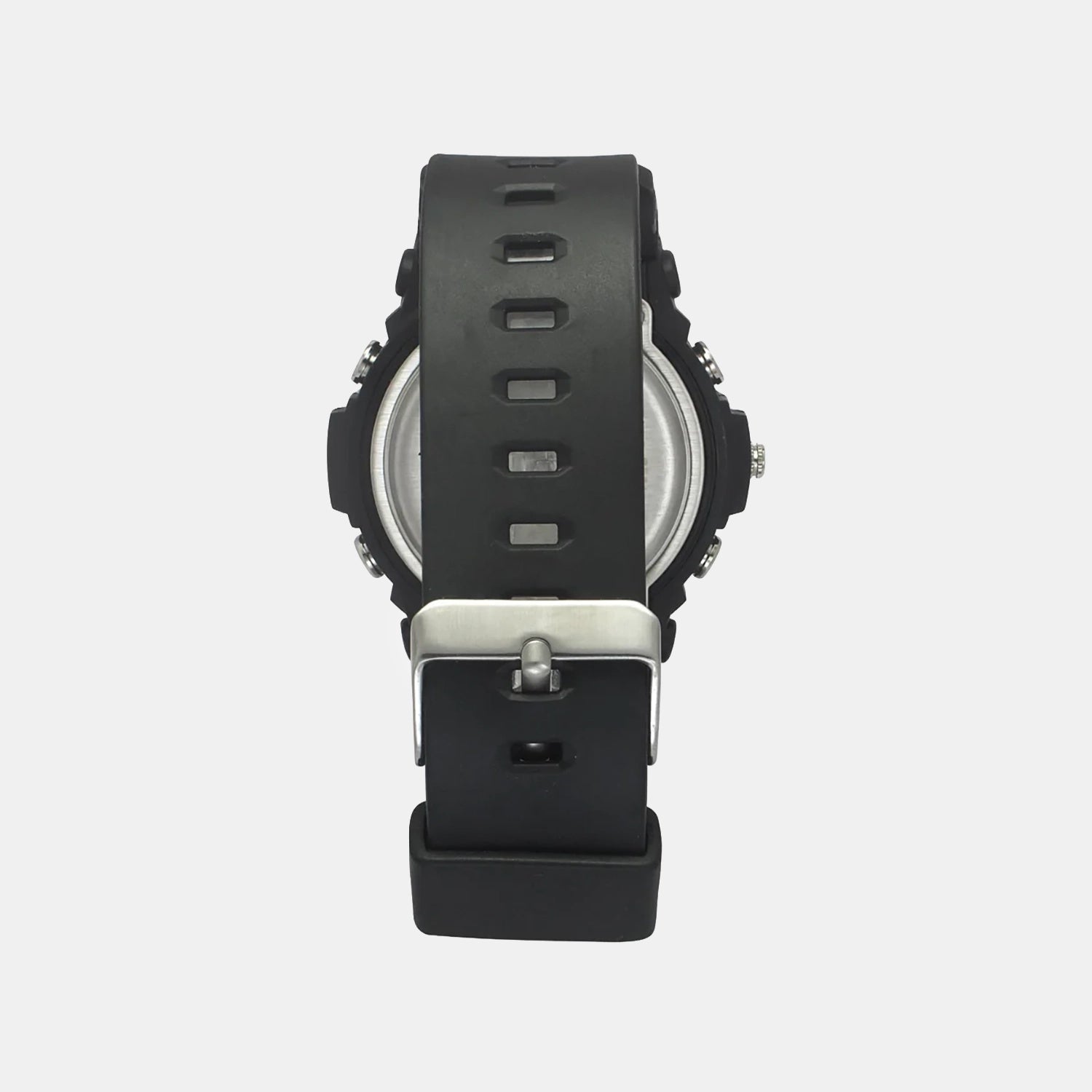 Men Quartz Grey Dial Analog-Digital Resin Watch TWESK4502T
