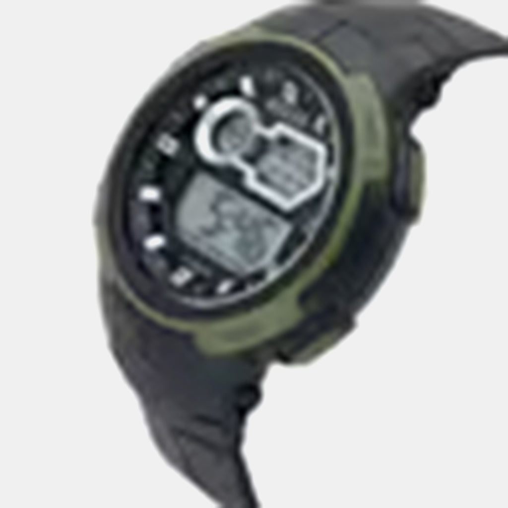 Men Quartz Black Dial Digital Silicone Watch TWESK6300T