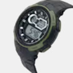 Men Quartz Black Dial Digital Silicone Watch TWESK6300T