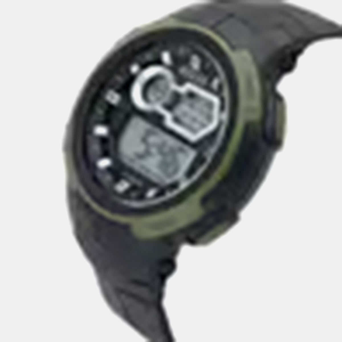 Men Quartz Black Dial Digital Silicone Watch TWESK6300T