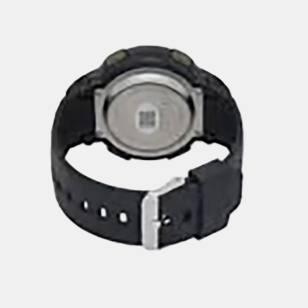 Men Quartz Black Dial Digital Silicone Watch TWESK6300T