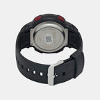 Men Quartz Black Dial Digital Silicone Watch TWESK6302T