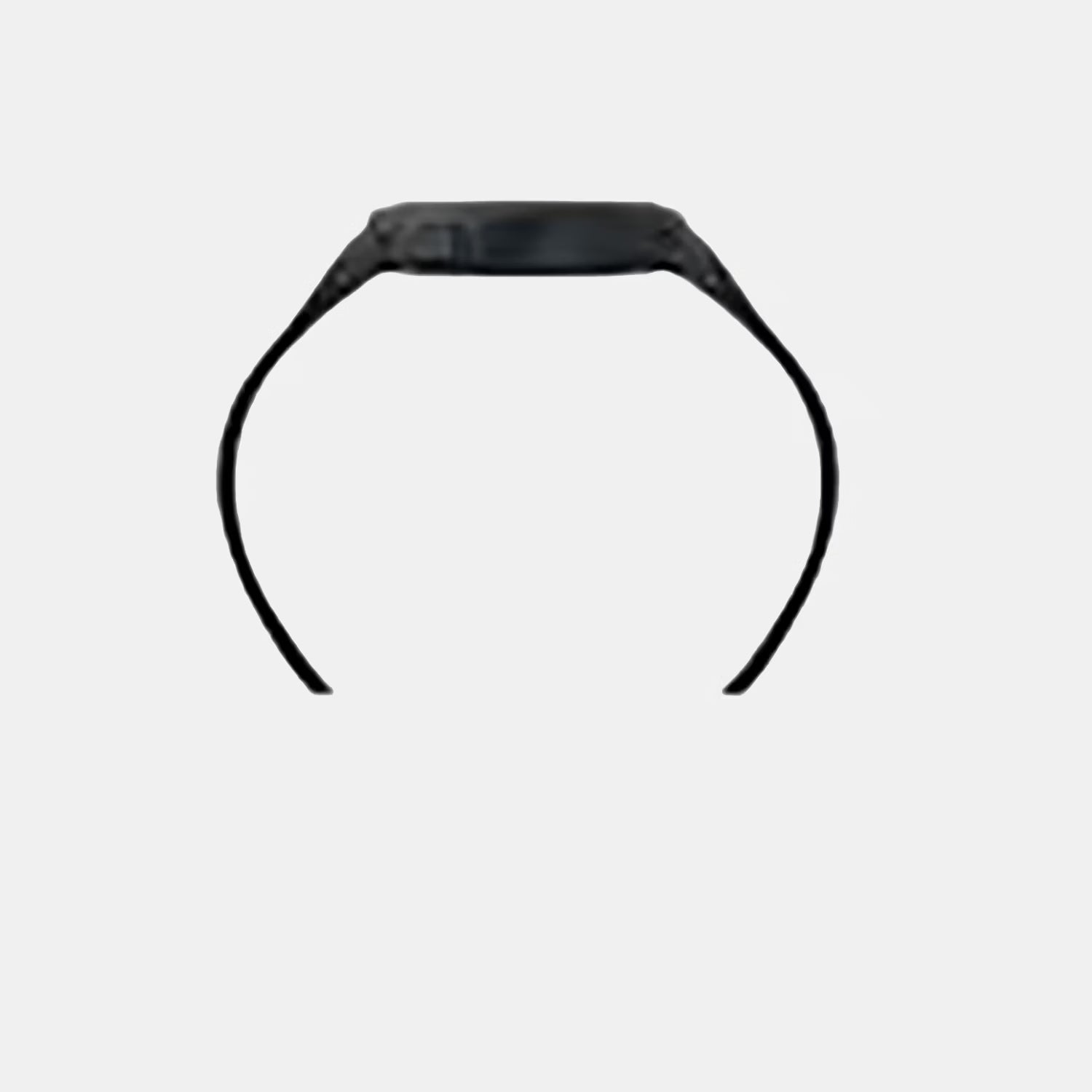 Men Quartz Black Dial Digital Silicone Watch TWESK6400T