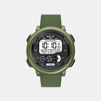 Men Quartz Black Dial Digital Silicone Watch TWESK6402T