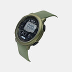 Men Quartz Black Dial Digital Silicone Watch TWESK6402T