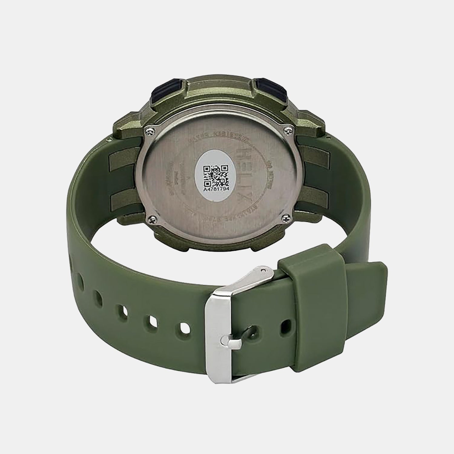 Men Quartz Black Dial Digital Silicone Watch TWESK6402T