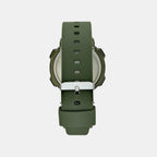 Men Quartz Black Dial Digital Silicone Watch TWESK6402T
