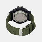Men Quartz Black Dial Analog-Digital Nylon Watch TWESK6501T