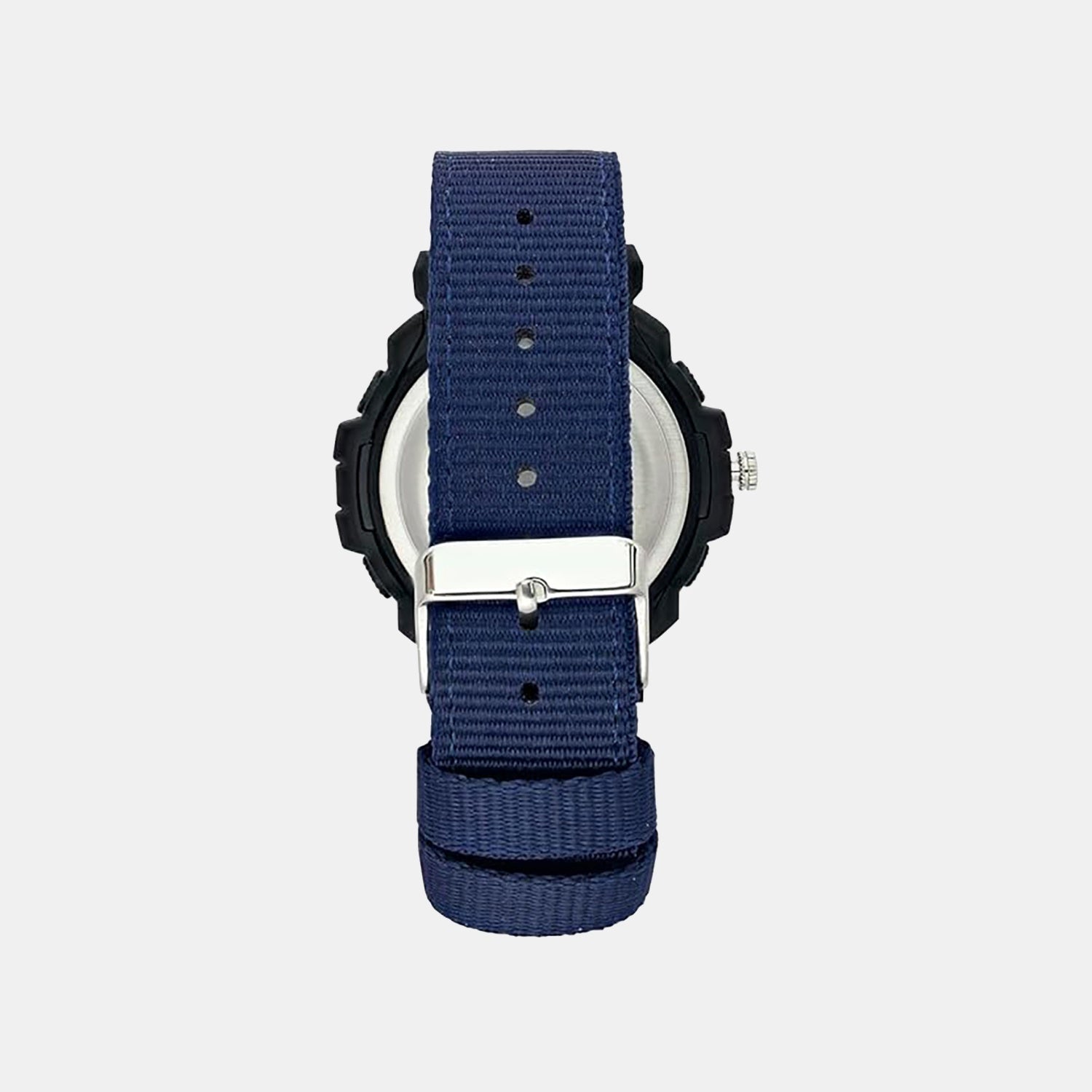 Men Quartz Black Dial Analog-Digital Nylon Watch TWESK6502T