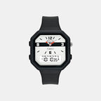 Men Quartz Grey Dial Analog-Digital Silicone Watch TWESK6600T