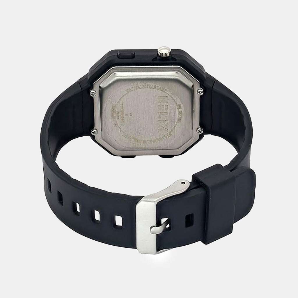 Men Quartz Grey Dial Analog-Digital Silicone Watch TWESK6600T
