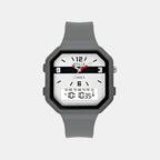 Men Quartz Grey Dial Analog-Digital Silicone Watch TWESK6602T