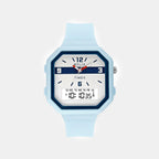 Men Quartz Grey Dial Analog-Digital Silicone Watch TWESK6603T