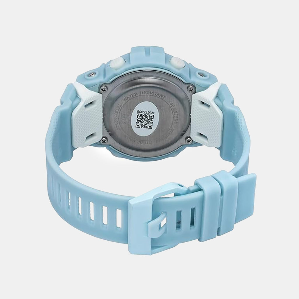 Men Quartz Blue Dial Analog-Digital Silicone Watch TWESK7400T