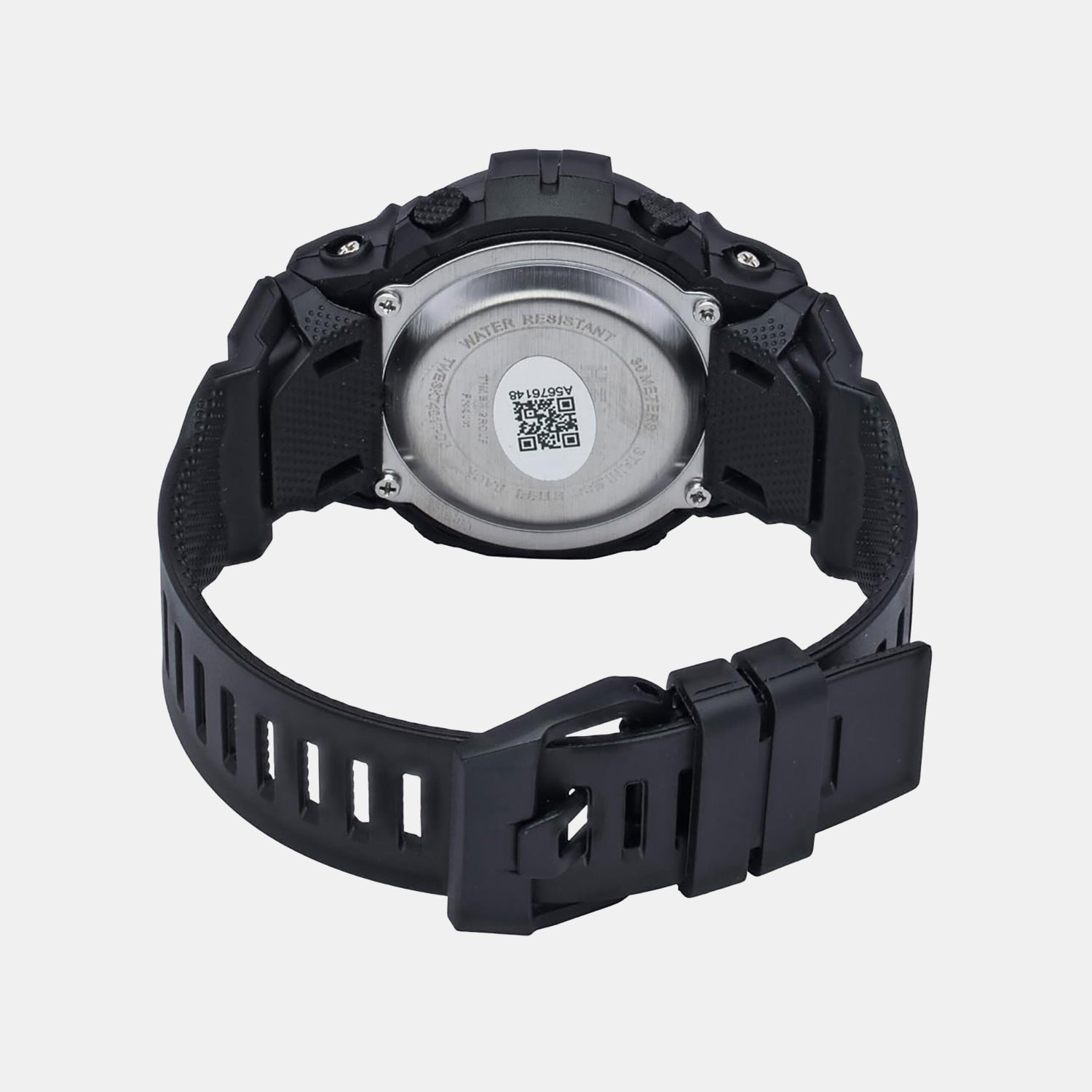 Men Quartz Black Dial Analog-Digital Silicone Watch TWESK7401T