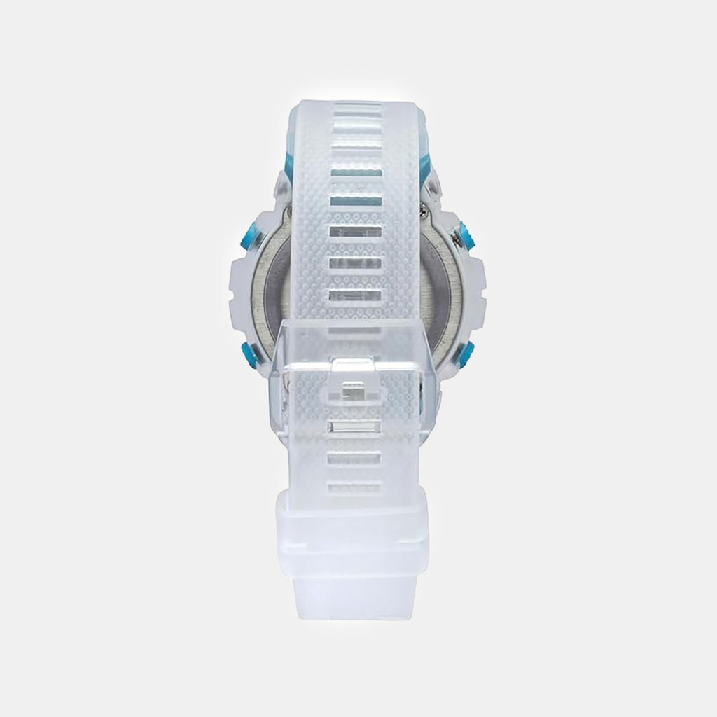 Men Quartz Blue Dial Analog-Digital Silicone Watch TWESK7402T