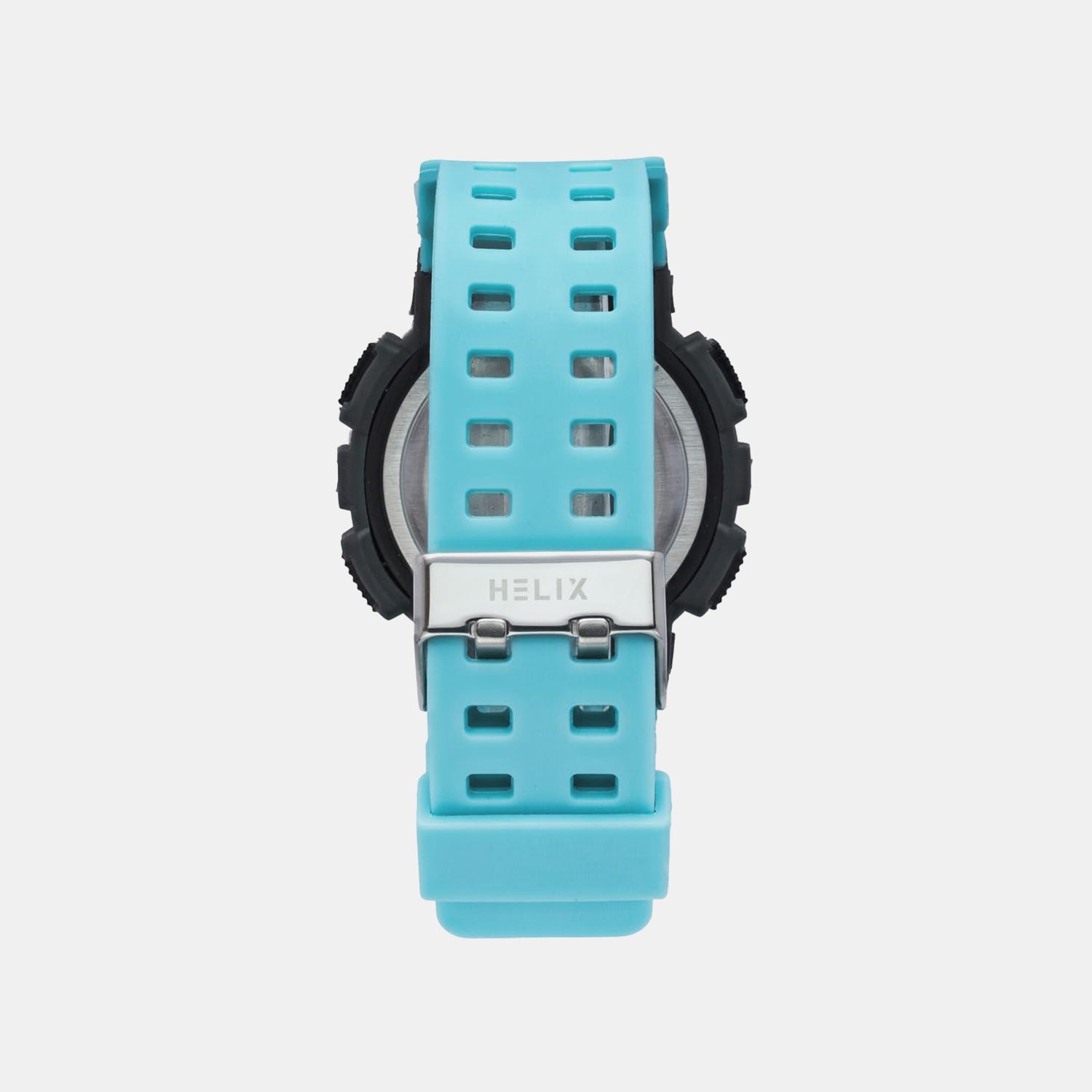 Men Quartz Black Dial Analog-Digital Silicone Watch TWESK7500T
