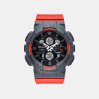 Men Quartz Black Dial Analog-Digital Silicone Watch TWESK7501T