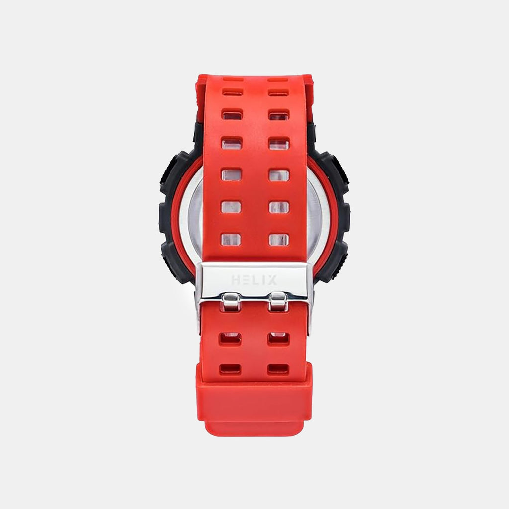 Men Quartz Black Dial Analog-Digital Silicone Watch TWESK7501T