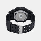 Men Quartz Black Dial Analog-Digital Silicone Watch TWESK7502T