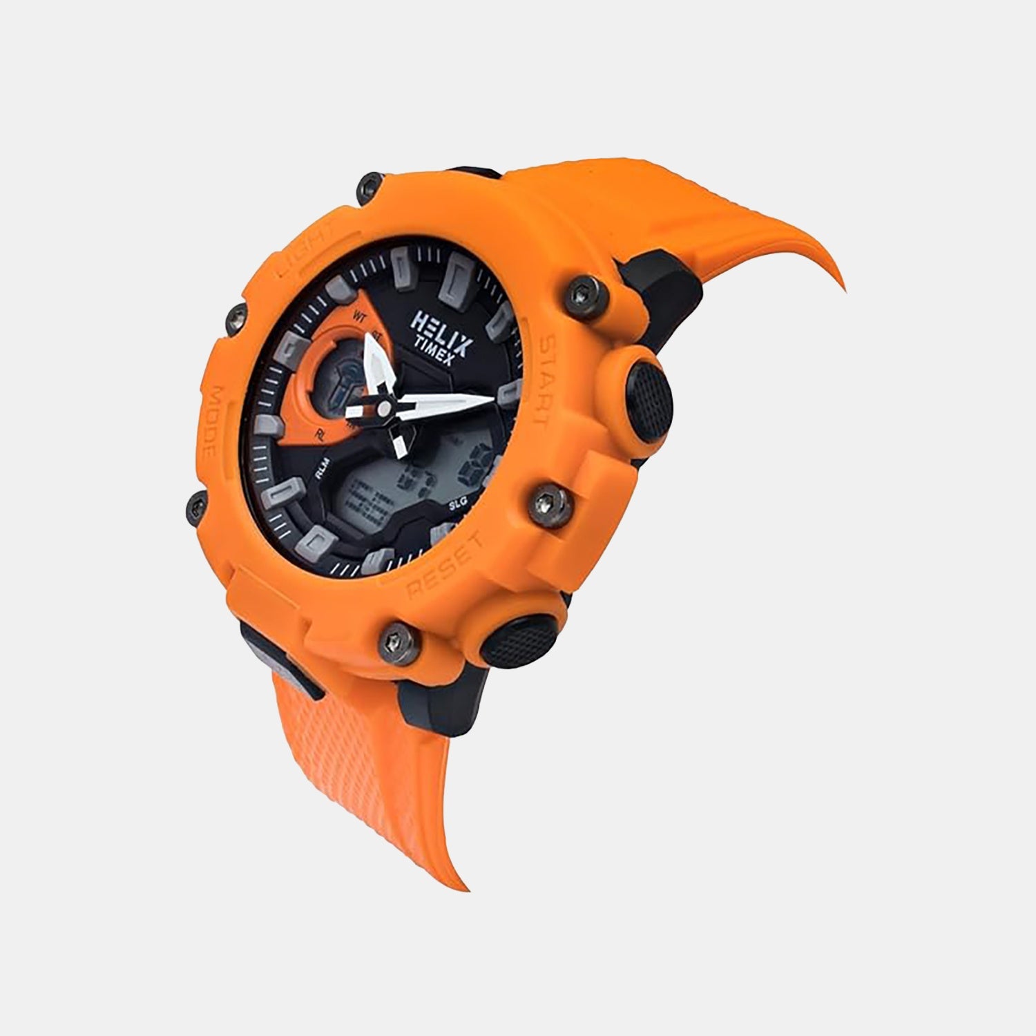 Men Quartz Black Dial Analog-Digital Silicone Watch TWESK7602T