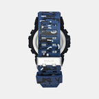 Men Quartz Black Dial Analog-Digital Silicone Watch TWESK7700T