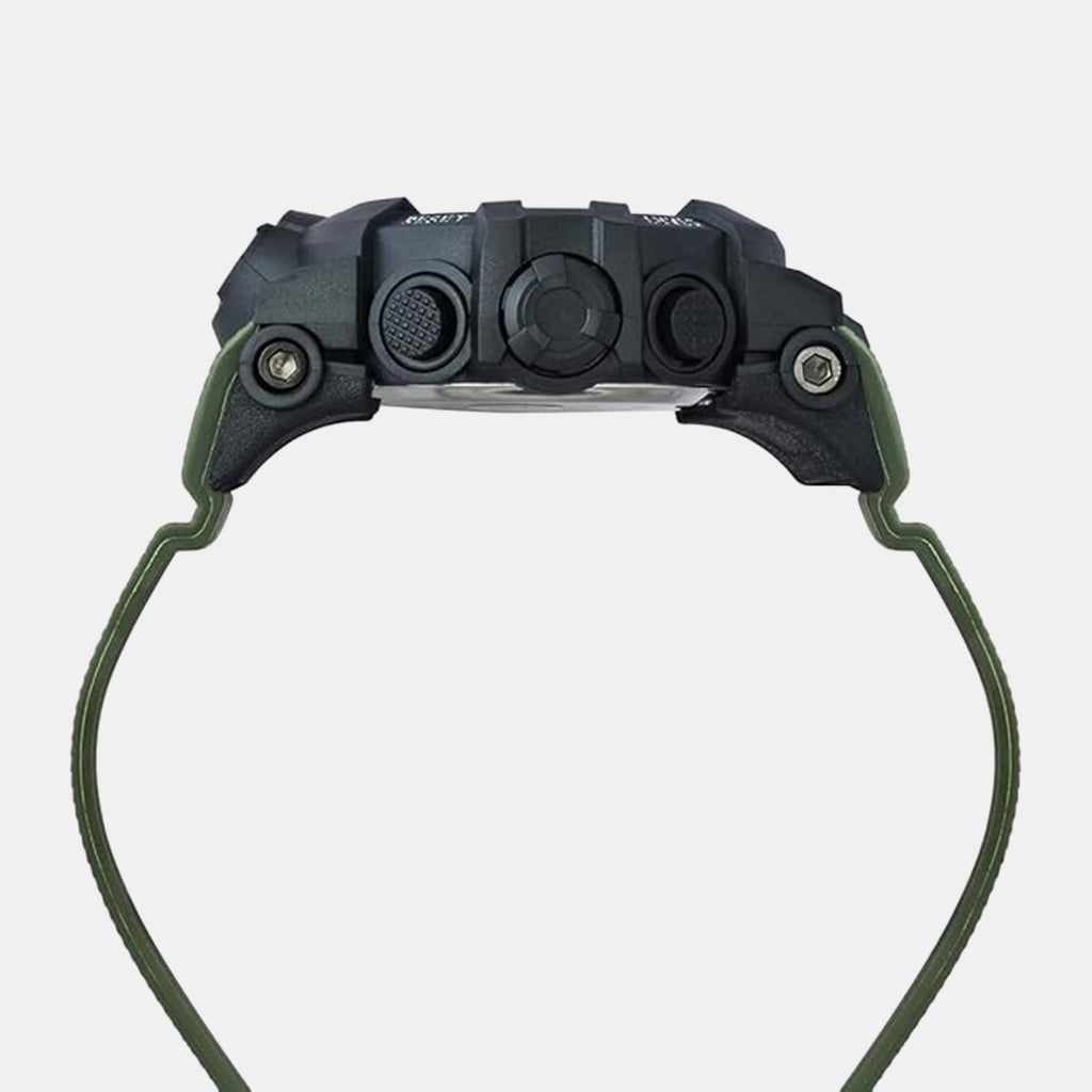 Men Quartz Black Dial Analog-Digital Silicone Watch TWESK7701T