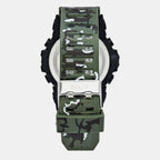 Men Quartz Black Dial Analog-Digital Silicone Watch TWESK7701T