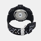 Men Quartz Black Dial Analog-Digital Silicone Watch TWESK7702T