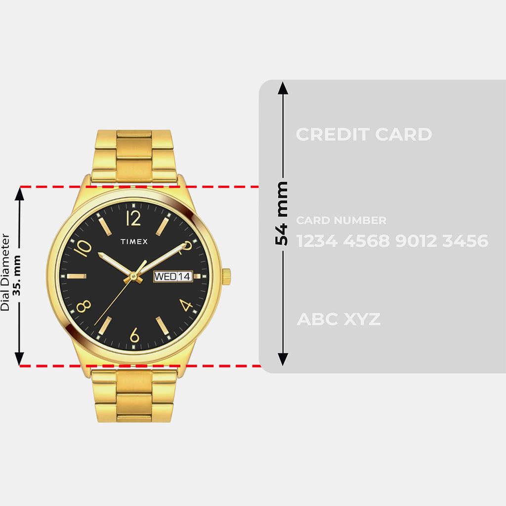 Trendline Men Quartz Dial Analog Stainless Steel Watch TWTG10005