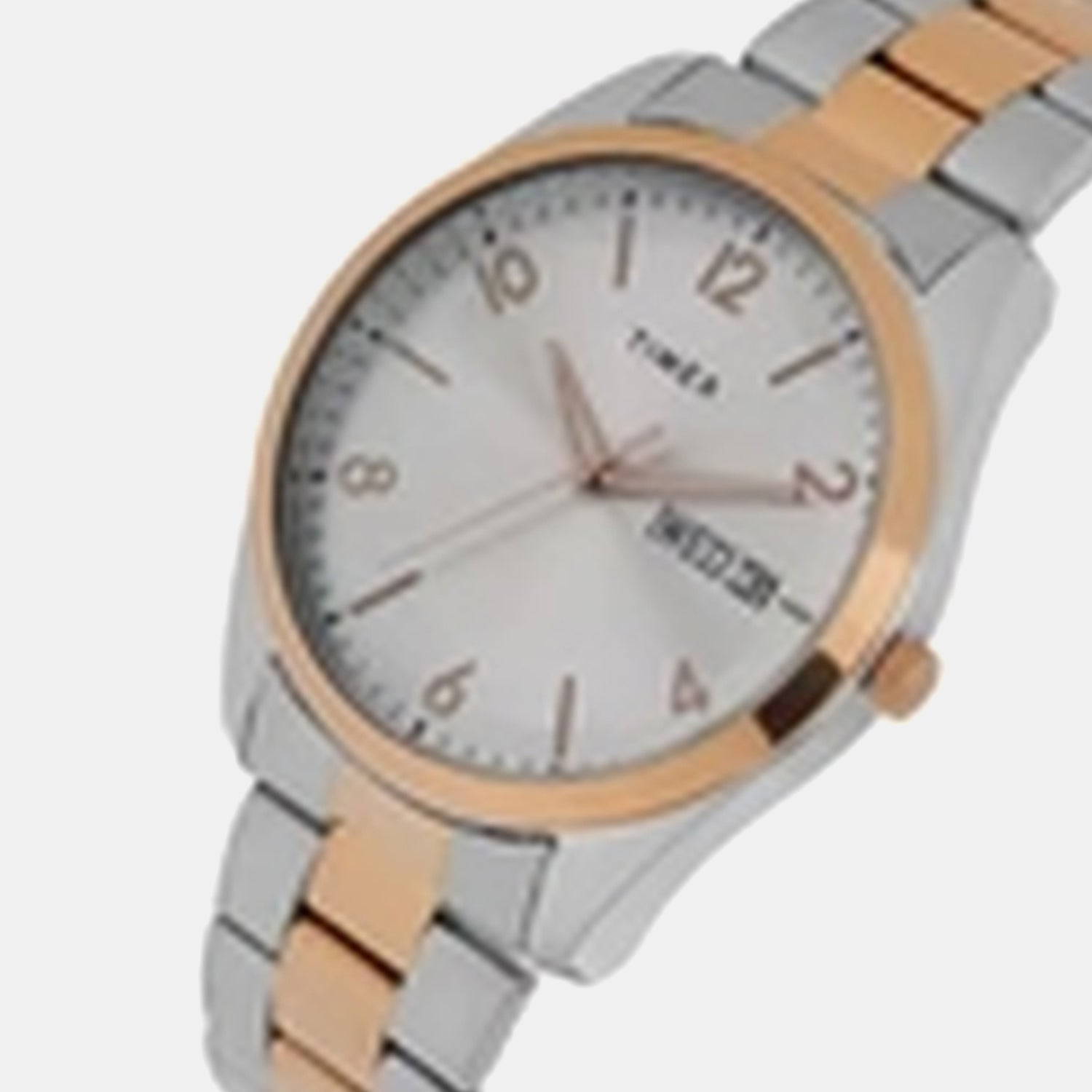 Classics Men Quartz Silver Dial Analog Stainless Steel Watch TWTG10405