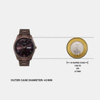 Trendline Men Quartz Dial Analog Stainless Steel Watch TWTG10406
