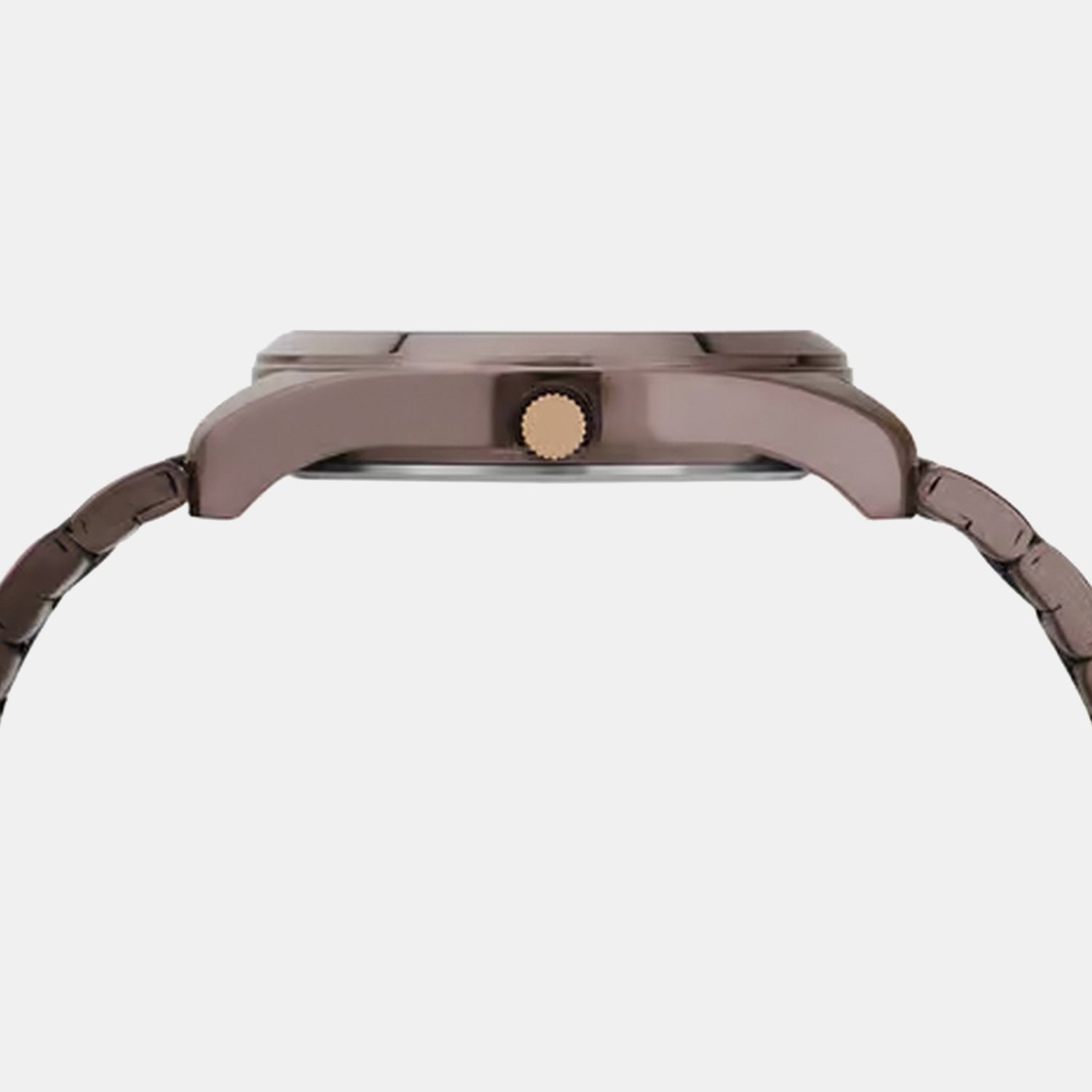 Classics Men Quartz Brown Dial Analog Stainless Steel Watch TWTG10406