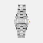 Fashion Men Quartz Green Dial Analog Stainless Steel Watch TWTG10421