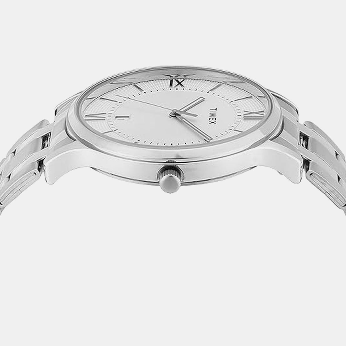 Trendline Men Quartz Silver Dial Analog Stainless Steel Watch TWTG10516