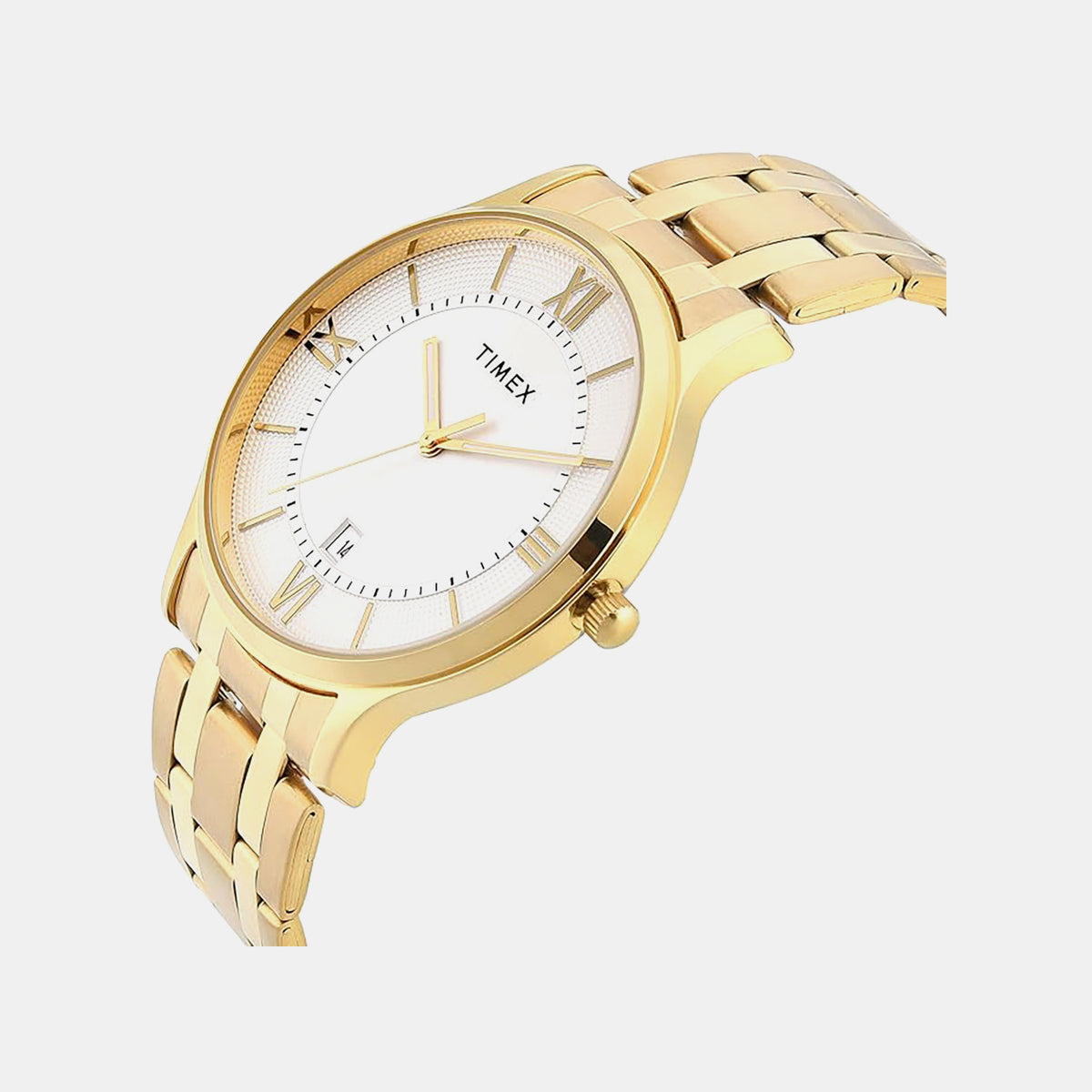 Trendline Men Quartz Silver Dial Analog Stainless Steel Watch TWTG10517