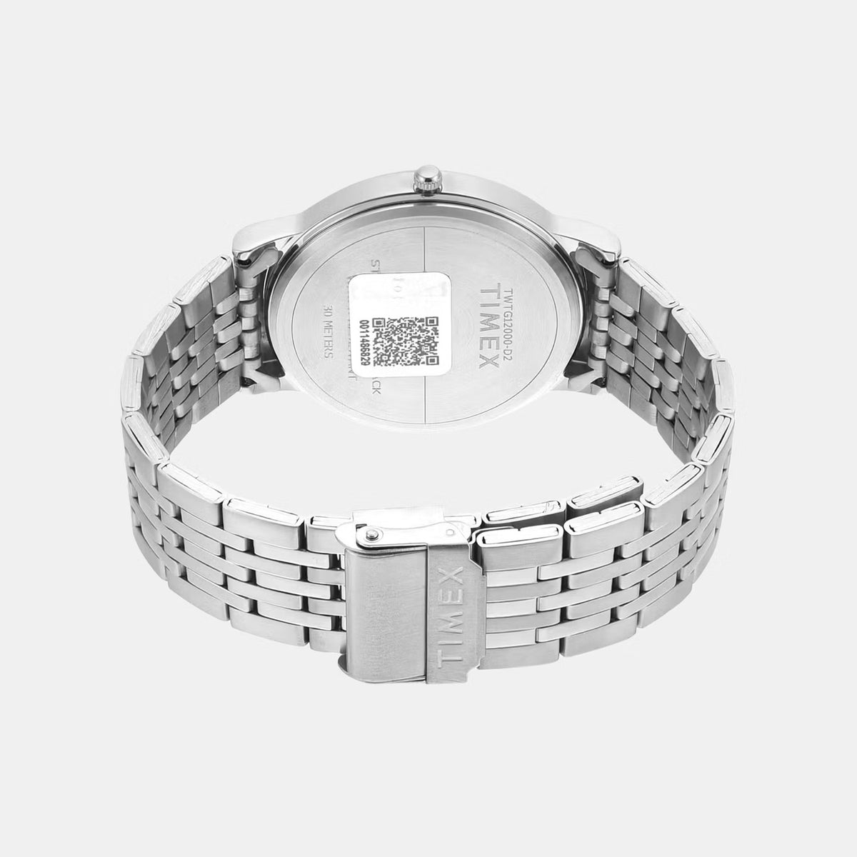 Trendline Men Quartz Silver Dial Analog Stainless Steel Watch TWTG12000